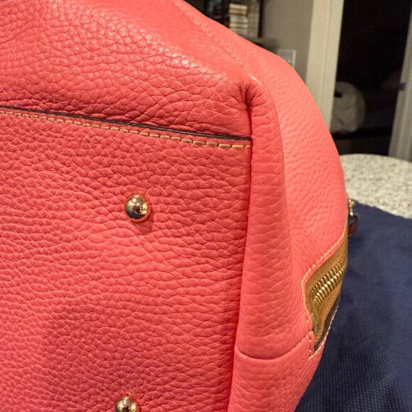 Dooney & Bourke Pink Leather Handbag - Picture 14 of 16